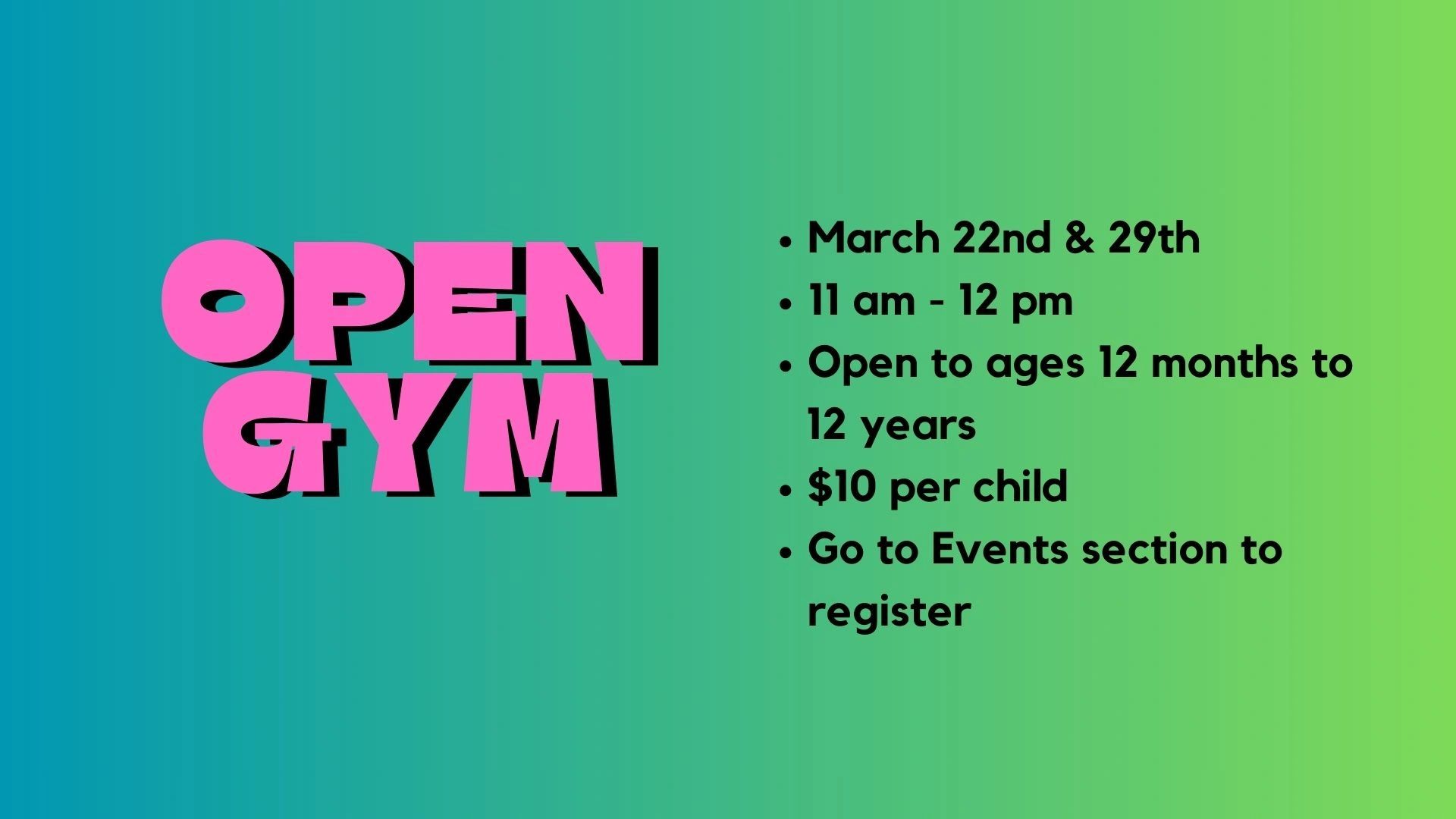 Open gym